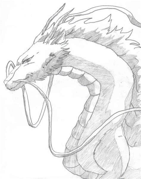 Haku in Dragon Form by Cieatix on DeviantArt