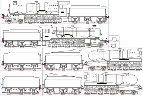 GWR Castle Class Sprite Base v2 by PixelTrains18 on DeviantArt