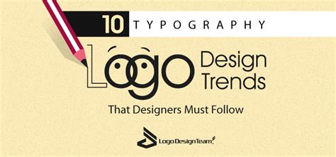 10 Typography Logo Design Trends That Designers Must Follow