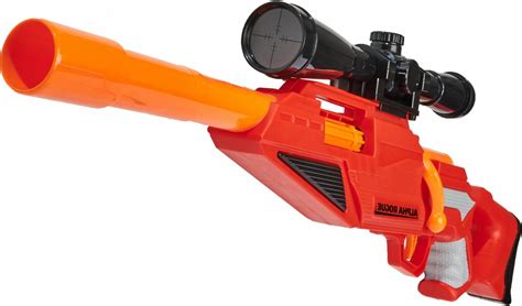 Nerf Gun Sniper Rifle Blaster w Scope