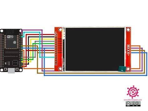 Interfacing 2.8 INCH TFT LCD Touch Screen with ESP32