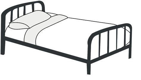 Free Clip Art, Bed - ClipArt Best