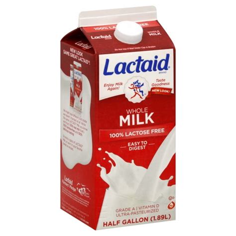 Lactaid 100% Lactose Free Milk Whole