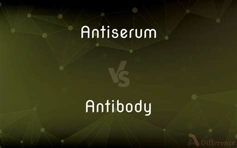 Antiserum vs. Antibody — What’s the Difference?