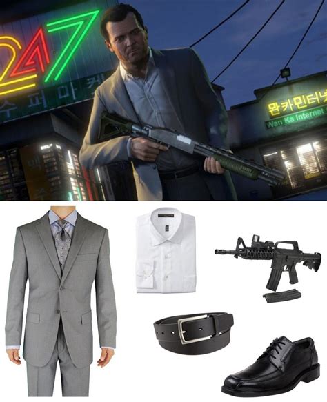 Michael from GTA5 Costume | Carbon Costume | DIY Dress-Up Guides for ...