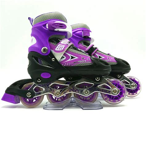 Popular Boys/kids/child Skate Shoes Adult Adjustable Inline Roller Quad ...