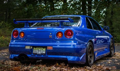 Download Close-up Nissan Skyline GT-R R34 Vehicle Nissan Skyline GT-R ...