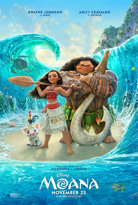 New Poster For Disney's Moana - blackfilm.com/read | blackfilm.com/read