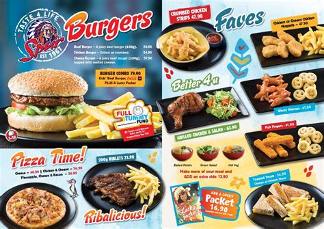 Spur Menu and Prices South Africa