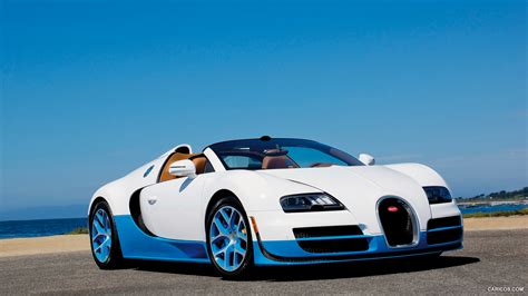 Bugatti Veyron 16.4 Grand Sport Vitesse Bianco and New Light Blue (2012 ...