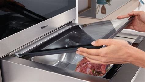 Miele vacuum-sealing drawer brings sous-vide to home cooks