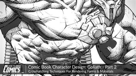 Comic Book Character Design: Goliath - Part 2 | Crosshatching ...