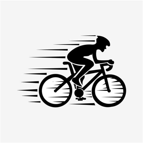 Bike Mtb Silhouette PNG Free, Logo Bike Cycling Mtb Isolated Vector ...