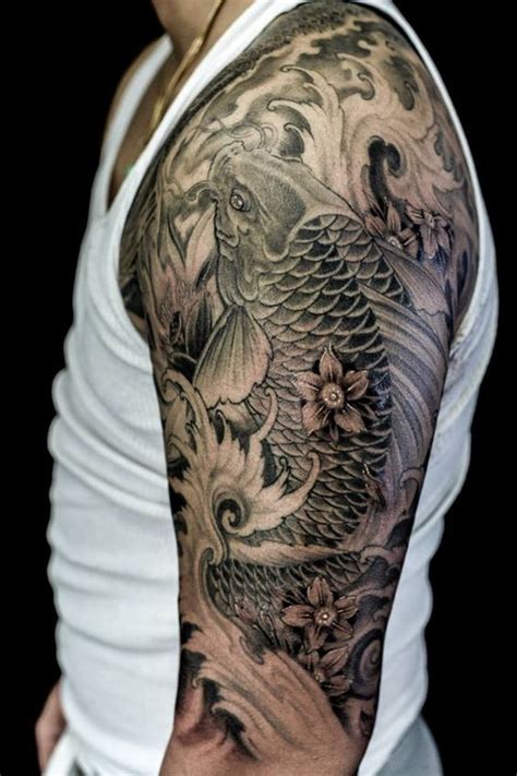 Koi Fish Tattoos for Men - Ideas and Inspiration for Guys