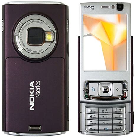 Unlocked Original Nokia N Series N95 WIFI 5MP WIFI MP4 JAVA GPS 3G ...