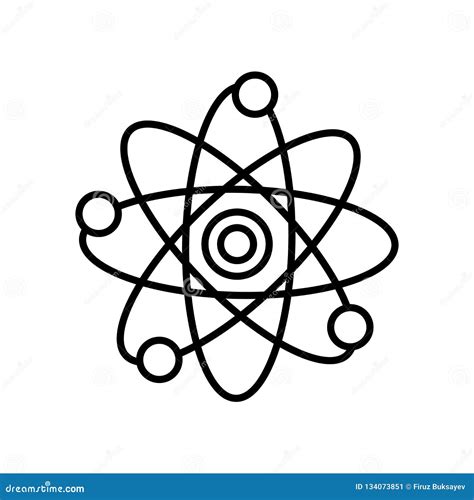 Physics Icon Vector Isolated on White Background, Physics Sign , Sign ...