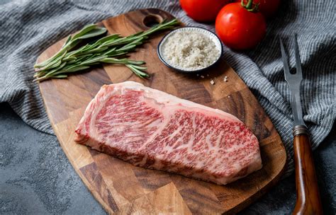 Kobe Beef | A5 Wagyu Beef Striploin Steak – The Wagyu Shop