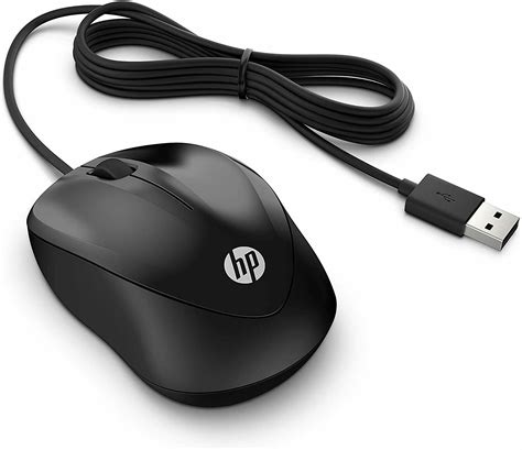 HP 1000 Wired Mouse 1200dpi