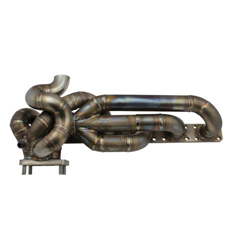 BMW M50 M52 M54 TUBULAR STAINLESS STEEL TURBO EXHAUST MANIFOLD BOTTOM ...