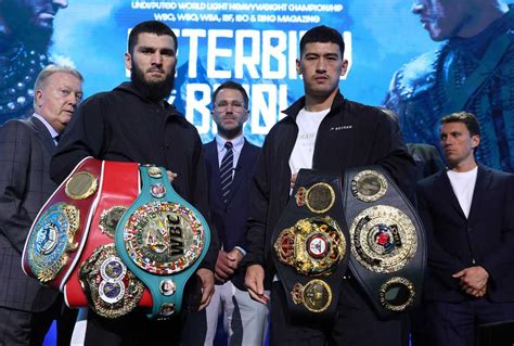 Artur Beterbiev vs Dmitrii Bivol - Date, Start time, Fight Card ...