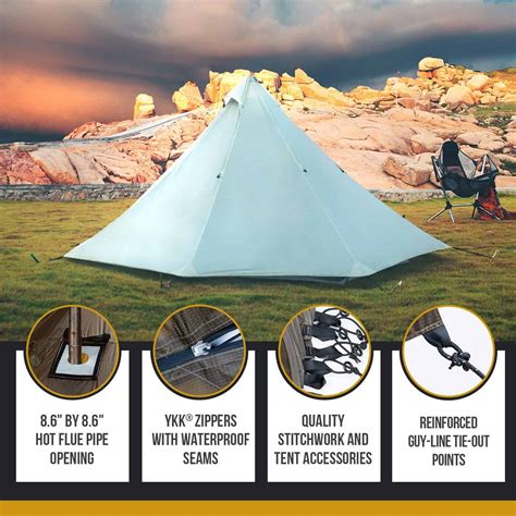 15 Best Tents with Stove Jacks for Toasty Hot Tent Camping - OutMore