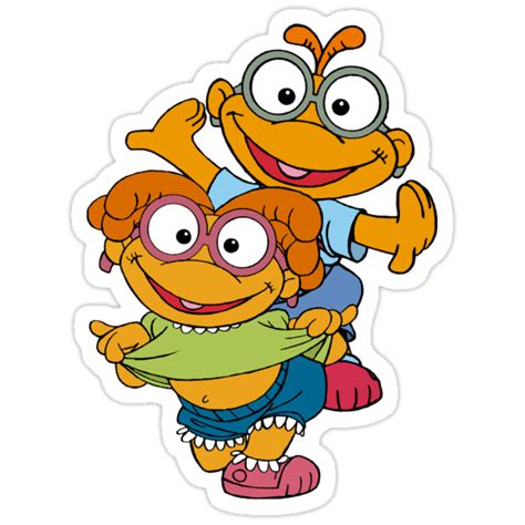 "Muppet Babies - Skooter & Skeeter" Stickers by DGArt | Redbubble