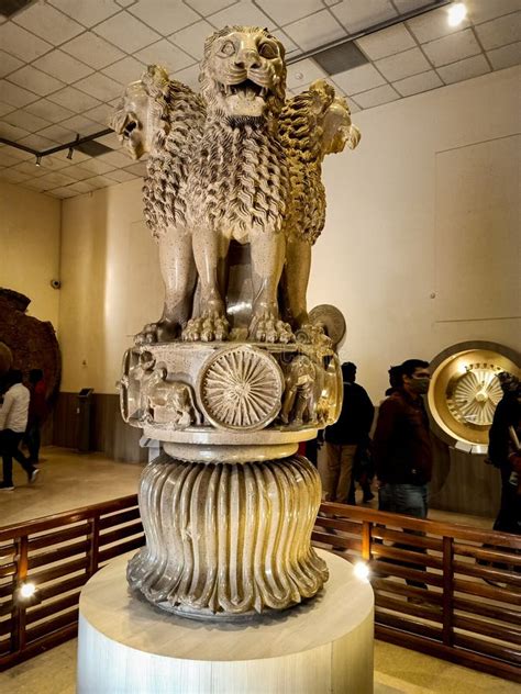 Ancient Ashok Stambh Sculpture in Sarnath Museum is a Famous Place in ...