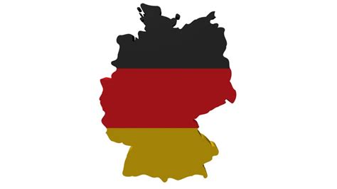 Germany Map Flag with Container Stock Footage Video (100% Royalty-free ...