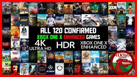 UPDATED! FULL List Of 120 Xbox One X ENHANCED Games CONFIRMED! 4K, HDR ...