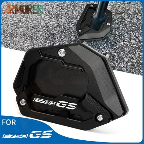 Side-Stand-Extension-Pad-Support-Plate-Enlarge-Stand-Motorcycle ...