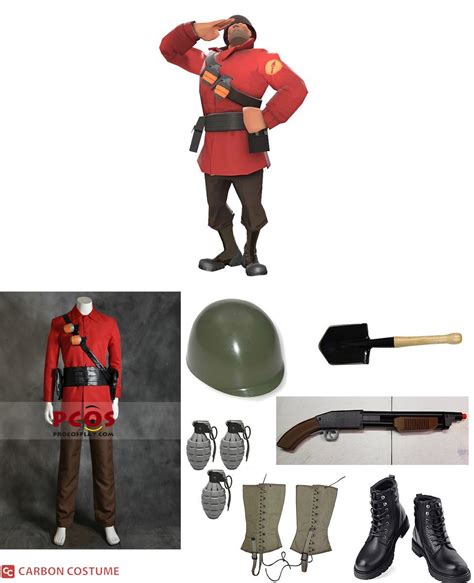 TF2 Soldier Costume | Carbon Costume | DIY Dress-Up Guides for Cosplay ...