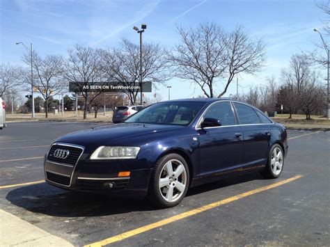 2005 Audi A6 Quattro 4dr Sedan V6 3. 2l Premium Loaded Awd Night Blue ...