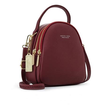 Women's Soft Faux-Leather Mini Backpack — More than a backpack