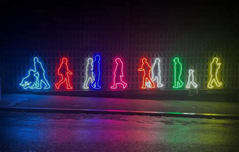 Check out the new neon art installations popping up around Geelong ...