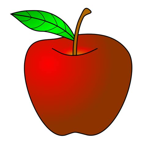 File:Red apple.svg - Wikipedia