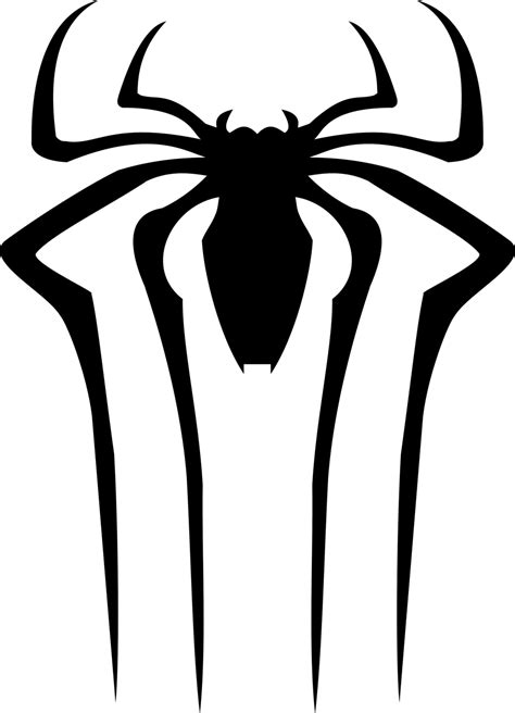 Clipart Black And White Stock Spider Man Logo Cliparts Spiderman Logo ...