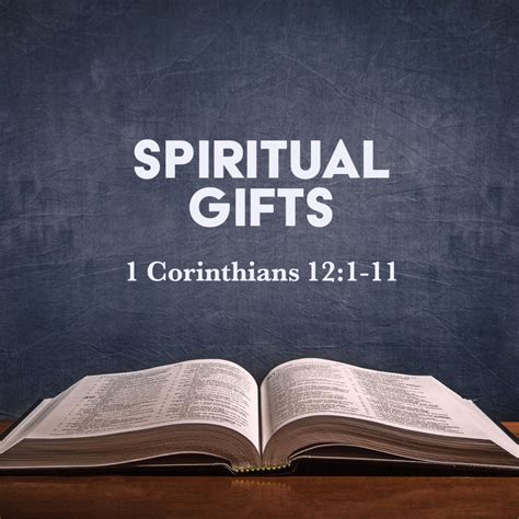 1 Corinthians 12:1-11: Spiritual Gifts – God Centered Life