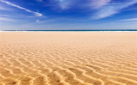 sea, Beach, Sand, Landscape Wallpapers HD / Desktop and Mobile Backgrounds