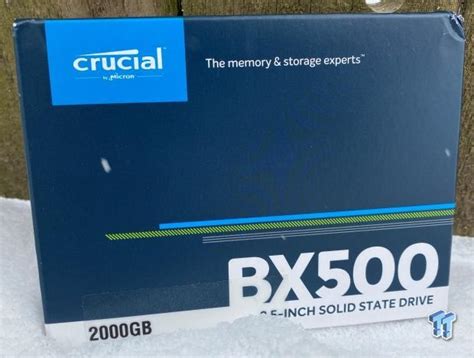 Crucial BX500 2TB SATA SSD Review