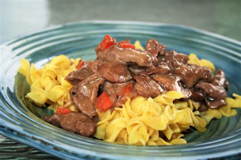 Low Sodium Beef Stroganoff - Hacking Salt