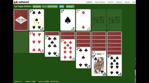 How to Play Las Vegas Solitaire - YouTube