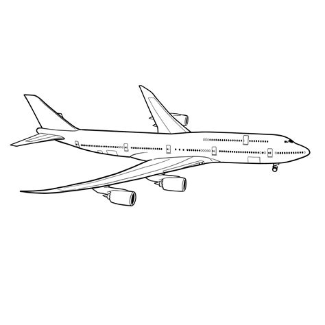 How to Draw Boeing 747-8: Master the Art of Sketching