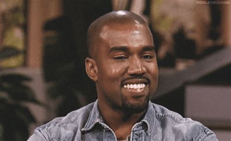 Kanye West Smile GIF - Find & Share on GIPHY