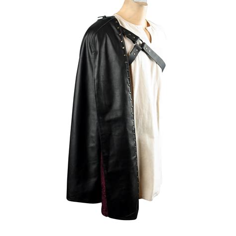 Assassin Leather Half-Cape