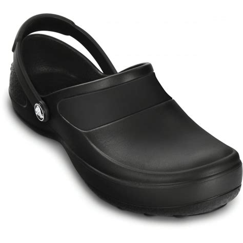 Crocs Crocs Mercy Black / Black (UX1) Womens Work Clogs All Sizes ...