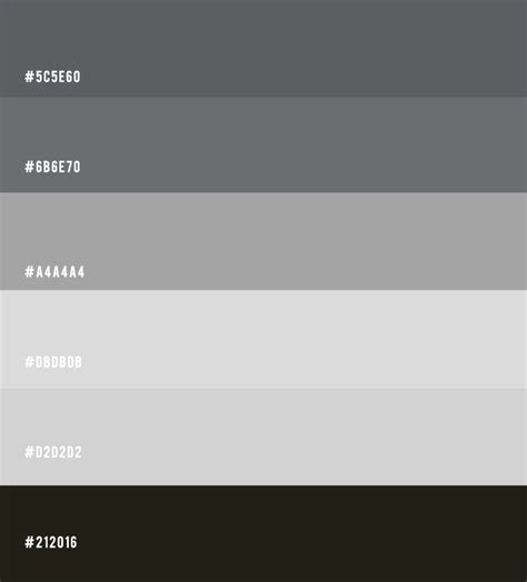 Grey colour scheme living room | Grey color palette, Grey color scheme ...