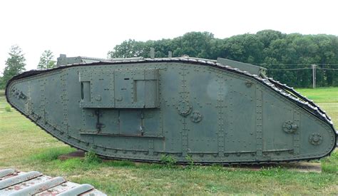 Mk IV Female 'British heavy tank WW displayed at the United States Army ...