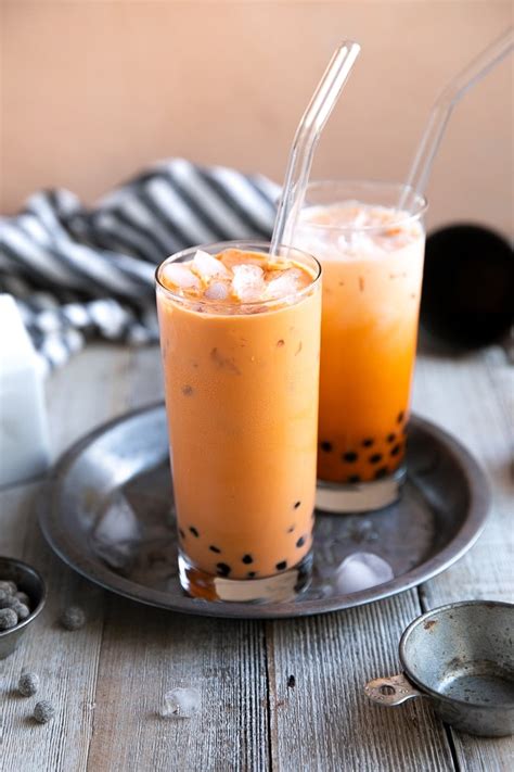 Boba Tea Recipe (How to Make Thai Bubble Tea)