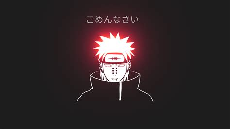 3840x2160 Resolution Naruto Pain Minimal 4K Wallpaper - Wallpapers Den