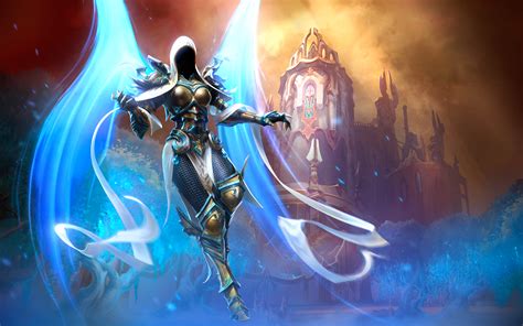 Download Auriel (Diablo) Video Game Heroes Of The Storm HD Wallpaper